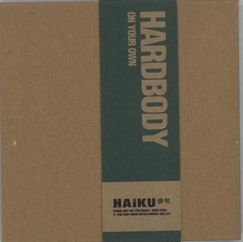 Hardbody On Your Own CD single (CD5 / 5") UK I9TC5ON675552