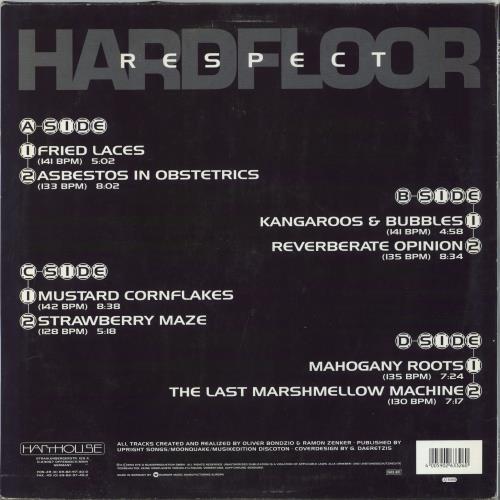 Hardfloor Respect 2-LP vinyl record set (Double LP Album) German HDF2LRE791884