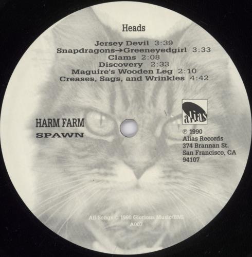 Harm Farm Spawn vinyl LP album (LP record) US -VALPSP892995