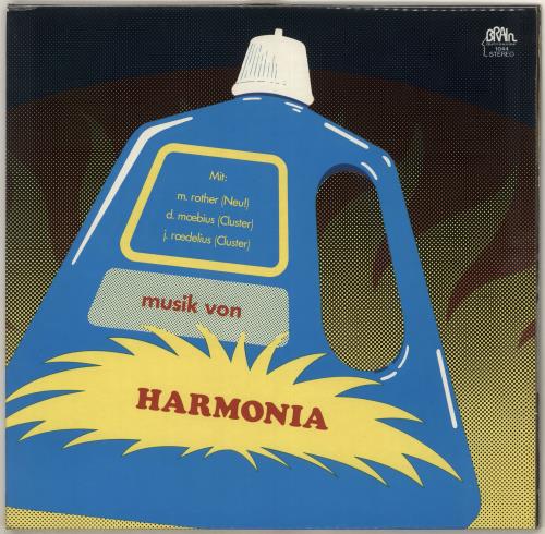 Harmonia Musik Von Harmonia - 1st vinyl LP album (LP record) German HC3LPMU725568
