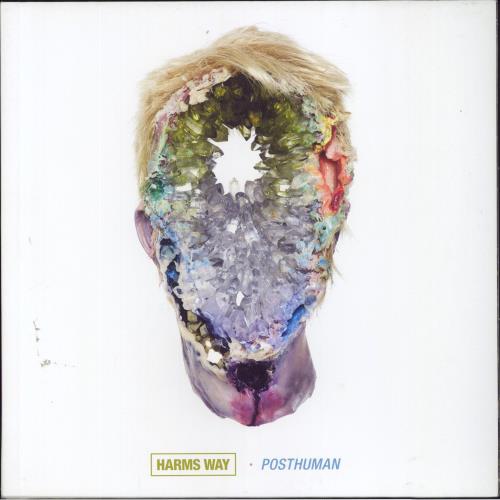 Harms Way Posthuman - White and Black Marble vinyl LP album (LP record) German IIRLPPO809528