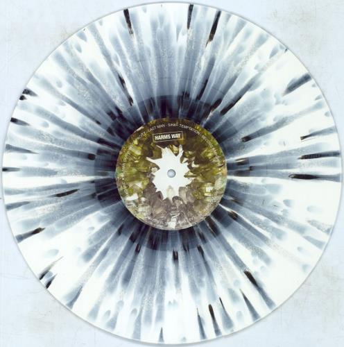 Harms Way Posthuman - White and Black Marble vinyl LP album (LP record) German IIRLPPO809528