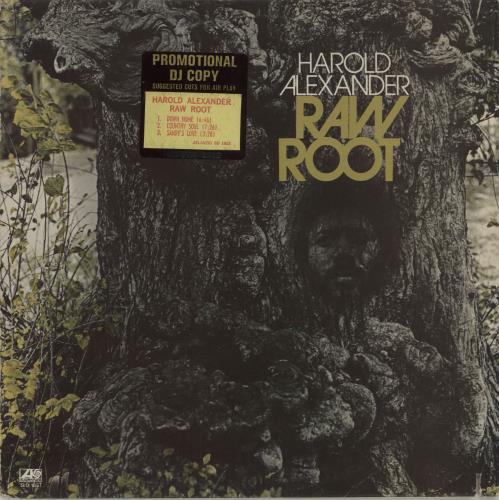 Harold Alexander Raw Root vinyl LP album (LP record) US O96LPRA684524