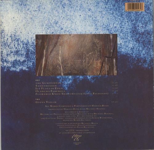 Harold Budd Lovely Thunder - VG vinyl LP album (LP record) UK UDDLPLO868430