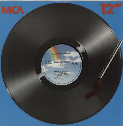 Harold Faltermeyer Axel F - The M&M Mix 12" vinyl single (12 inch record / Maxi-single) UK HFL12AX684849