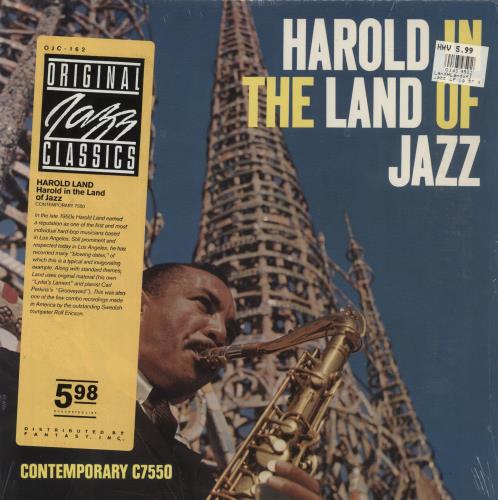 Harold Land Harold In The Land Of Jazz vinyl LP album (LP record) US 1HLLPHA875604