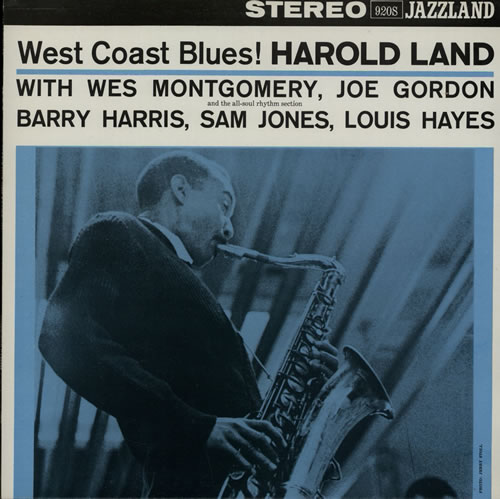 Harold Land West Coast Blues! vinyl LP album (LP record) French 1HLLPWE565320