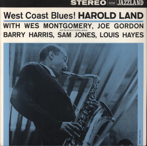 Harold Land West Coast Blues! vinyl LP album (LP record) French 1HLLPWE857251