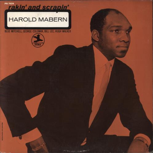 Harold Mabern Rakin' And Scrapin' vinyl LP album (LP record) US HXXLPRA824618