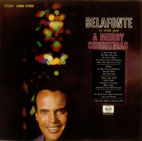 Harry Belafonte To Wish You A Merry Christmas vinyl LP album (LP record) German BFNLPTO549710