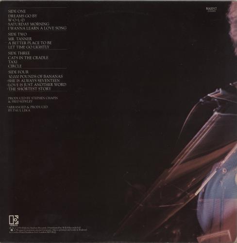 Harry Chapin Greatest Stories Live 2-LP vinyl record set (Double LP Album) UK HCH2LGR423850