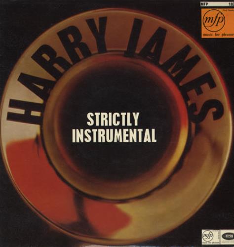 Harry James Strictly Instrumental vinyl LP album (LP record) UK HJALPST386533