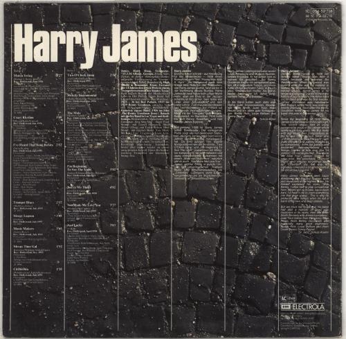Harry James Swing Goes On! Vol. 9 vinyl LP album (LP record) German HJALPSW711234