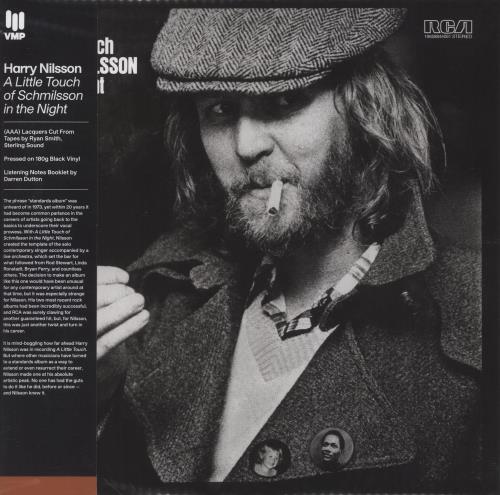 Harry Nilsson A Little Touch Of Schmilsson In The Night - 180 Gram vinyl LP album (LP record) US HNLLPAL862025