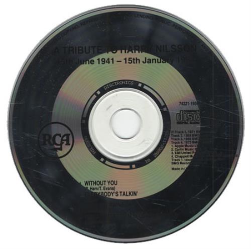 Harry Nilsson A Tribute To CD single (CD5 / 5") UK HNLC5AT162215
