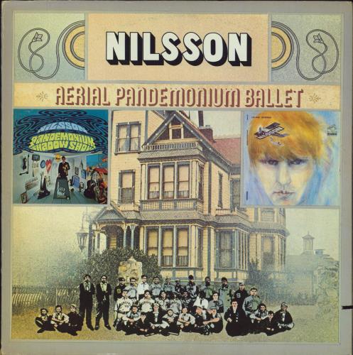 Harry Nilsson Aerial Pandemonium Ballet vinyl LP album (LP record) US HNLLPAE796659
