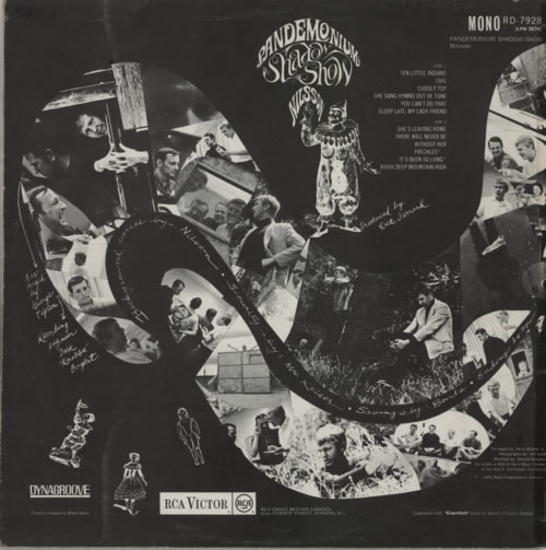 Harry Nilsson Pandemonium Shadow Show - 1st vinyl LP album (LP record) UK HNLLPPA382203