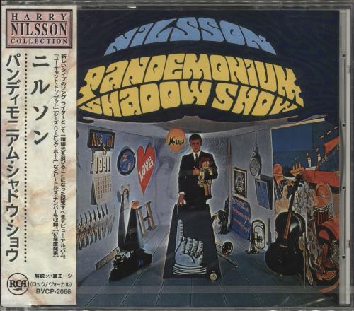 Harry Nilsson Pandemonium Shadow Show CD album (CDLP) Japanese HNLCDPA38626