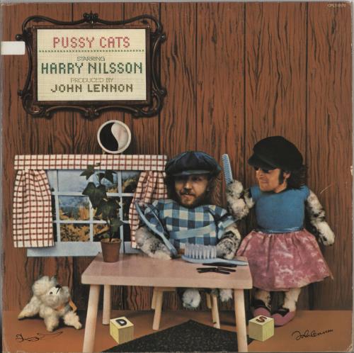 Harry Nilsson Pussy Cats vinyl LP album (LP record) US HNLLPPU137658
