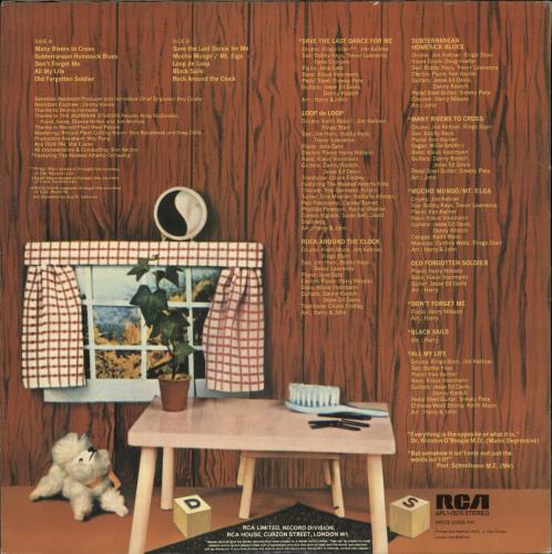 Harry Nilsson Pussy Cats vinyl LP album (LP record) UK HNLLPPU161288