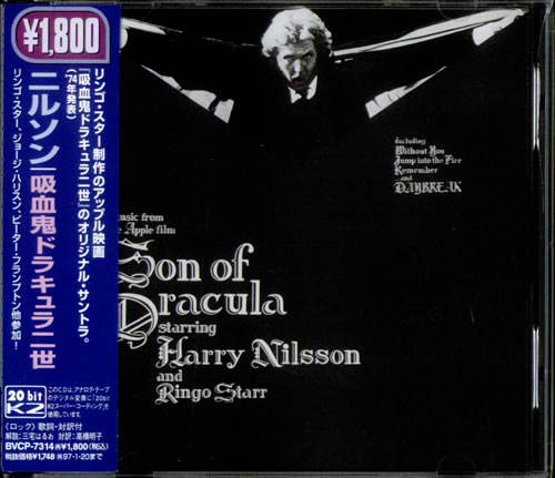 Harry Nilsson Son Of Dracula CD album (CDLP) Japanese HNLCDSO37063