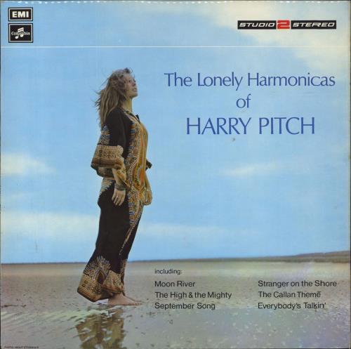 Harry Pitch The Lonely Harmonicas Of Harry Pitch vinyl LP album (LP record) UK 643LPTH830606