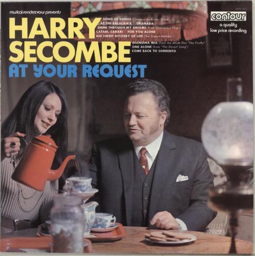 Harry Secombe At Your Request vinyl LP album (LP record) UK H.SLPAT701028
