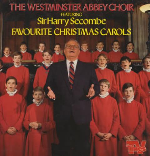 Harry Secombe Favourite Christmas Carols vinyl LP album (LP record) UK H.SLPFA304474