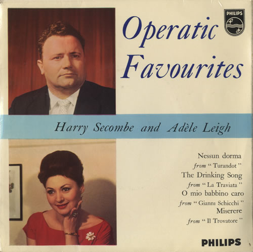 Harry Secombe Operatic Favourites EP 7" vinyl single (7 inch record / 45) UK H.S07OP473388