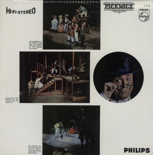 Harry Secombe Pickwick + Autographed Programme vinyl LP album (LP record) UK H.SLPPI761828