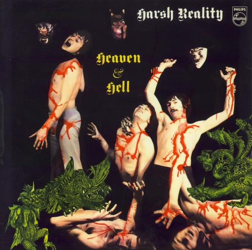 Harsh Reality Heaven And Hell vinyl LP album (LP record) UK HSHLPHE07781