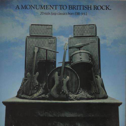 Harvest Label A Monument To British Rock vinyl LP album (LP record) UK HRVLPAM393360