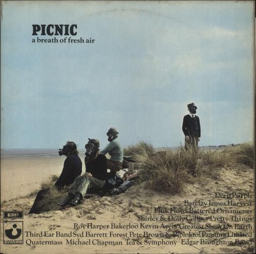 Harvest Label Picnic - A Breath Of Fresh Air - VG 2-LP vinyl record set (Double LP Album) UK HRV2LPI854602