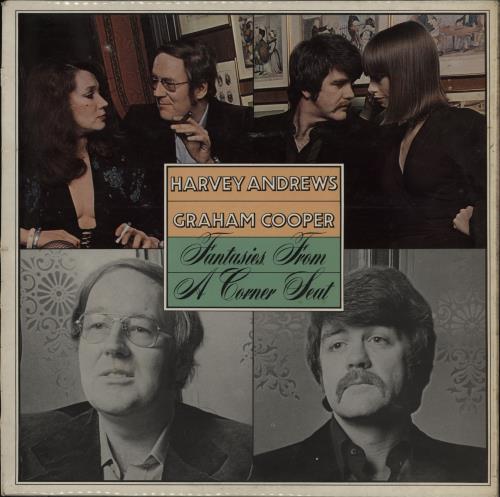 Harvey Andrews Fantasies From A Corner Seat - EX vinyl LP album (LP record) UK HRWLPFA763071