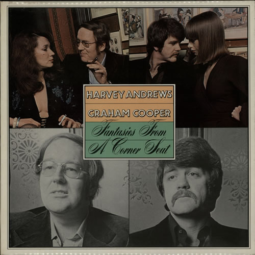 Harvey Andrews Fantasies From A Corner Seat vinyl LP album (LP record) UK HRWLPFA641366