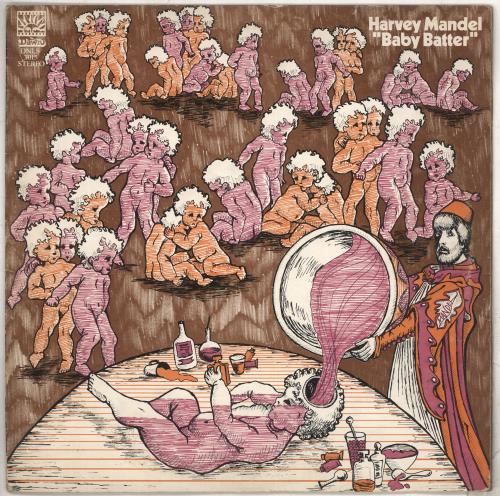 Harvey Mandel Baby Batter vinyl LP album (LP record) UK HJVLPBA591474