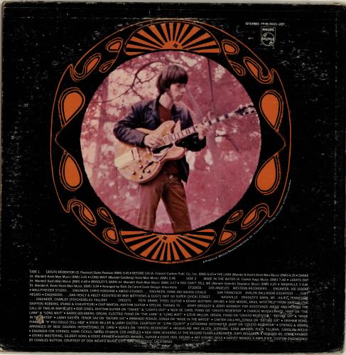 Harvey Mandel Cristo Redentor - 1st vinyl LP album (LP record) US HJVLPCR670935