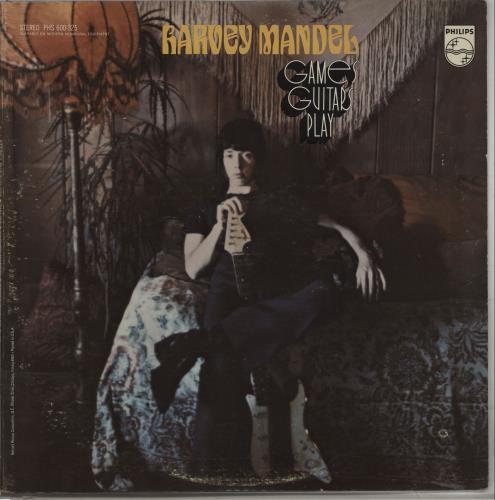 Harvey Mandel Games Guitars Play vinyl LP album (LP record) US HJVLPGA670937