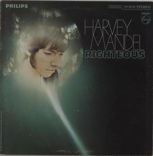Harvey Mandel Righteous vinyl LP album (LP record) US HJVLPRI670936