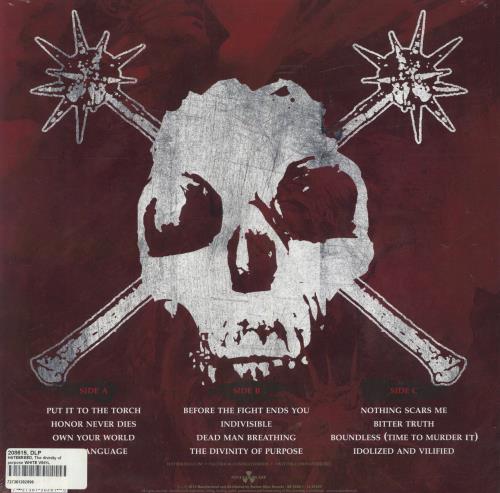 Hatebreed The Divinity Of Purpose 2-LP vinyl record set (Double LP Album) UK 6D52LTH820025