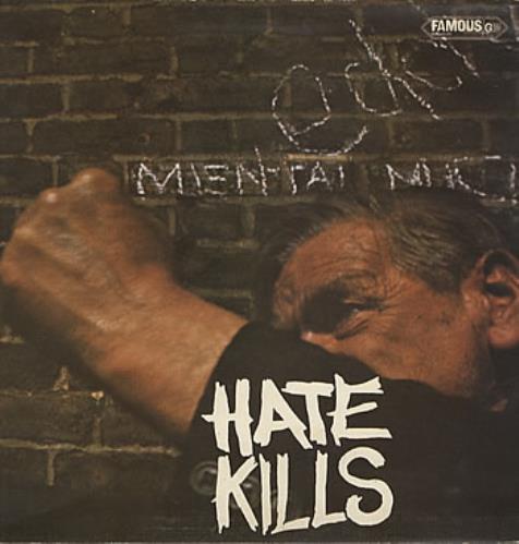 Hate Hate Kills vinyl LP album (LP record) UK HT7LPHA315003
