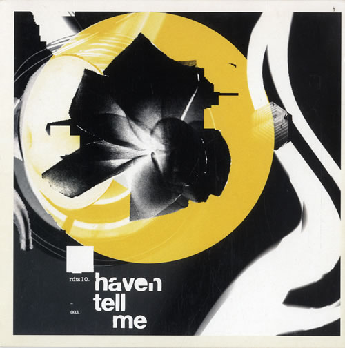Haven Tell Me - Yellow Vinyl 7" vinyl single (7 inch record / 45) UK HVN07TE252537