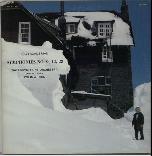 Havergal Brian Symphonies No. 9, 12, 23 vinyl LP album (LP record) US HFGLPSY633256