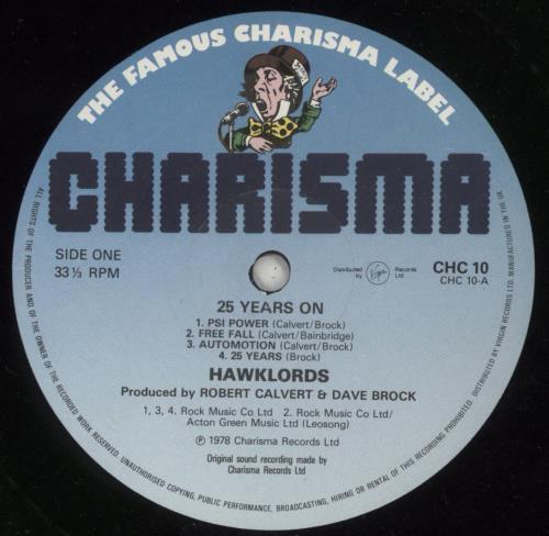 Hawkwind 25 Years On vinyl LP album (LP record) UK HWKLPYE372075