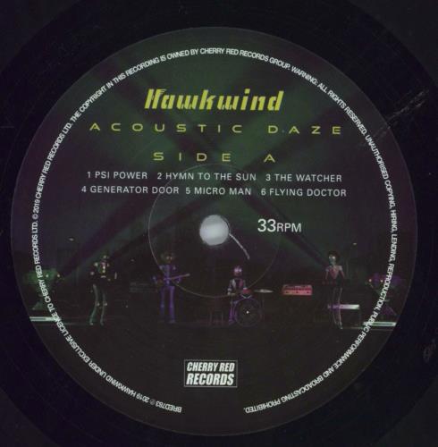 Hawkwind Acoustic Daze vinyl LP album (LP record) UK HWKLPAC819850