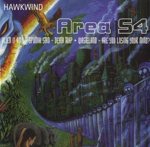 Hawkwind Area S4 EP 12" vinyl single (12 inch record / Maxi-single) UK HWK12AR245453
