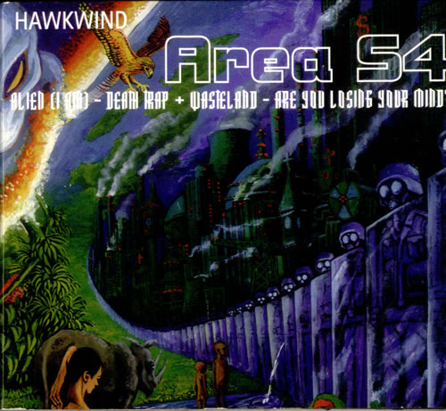 Hawkwind Area S4 CD single (CD5 / 5") UK HWKC5AR107502