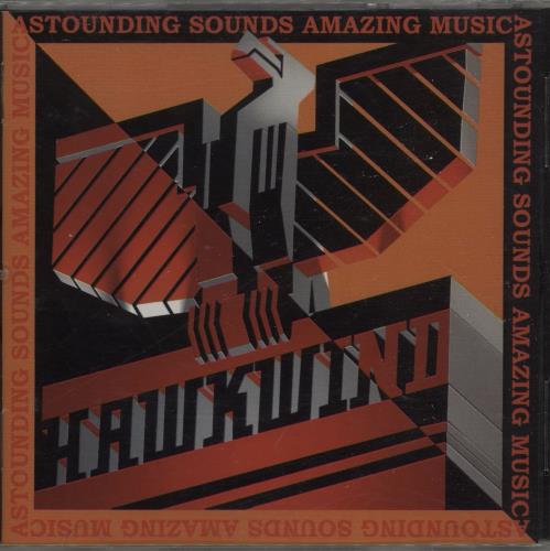 Hawkwind Astounding Sounds Amazing Music CD album (CDLP) US HWKCDAS669456