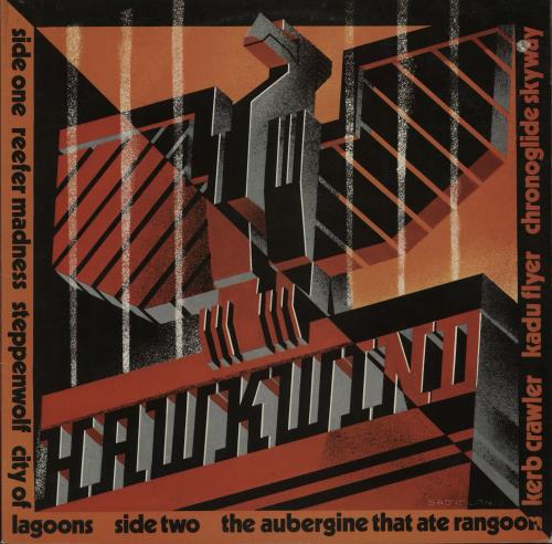 Hawkwind Astounding Sounds, Amazing Music vinyl LP album (LP record) UK HWKLPAS578959