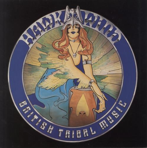 Hawkwind British Tribal Music vinyl LP album (LP record) UK HWKLPBR816563